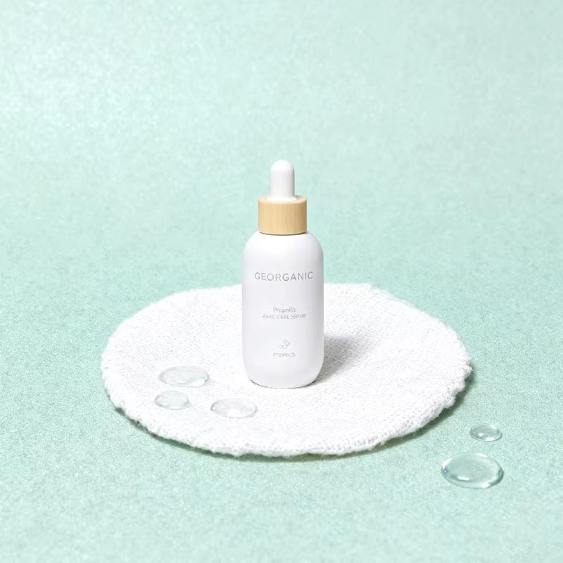 Korean Organic Propolis Clear Serum Hypoallergenic Acne Care Essence Soothing Anti-Inflammatory Serum for Sensitive Skin Treatment