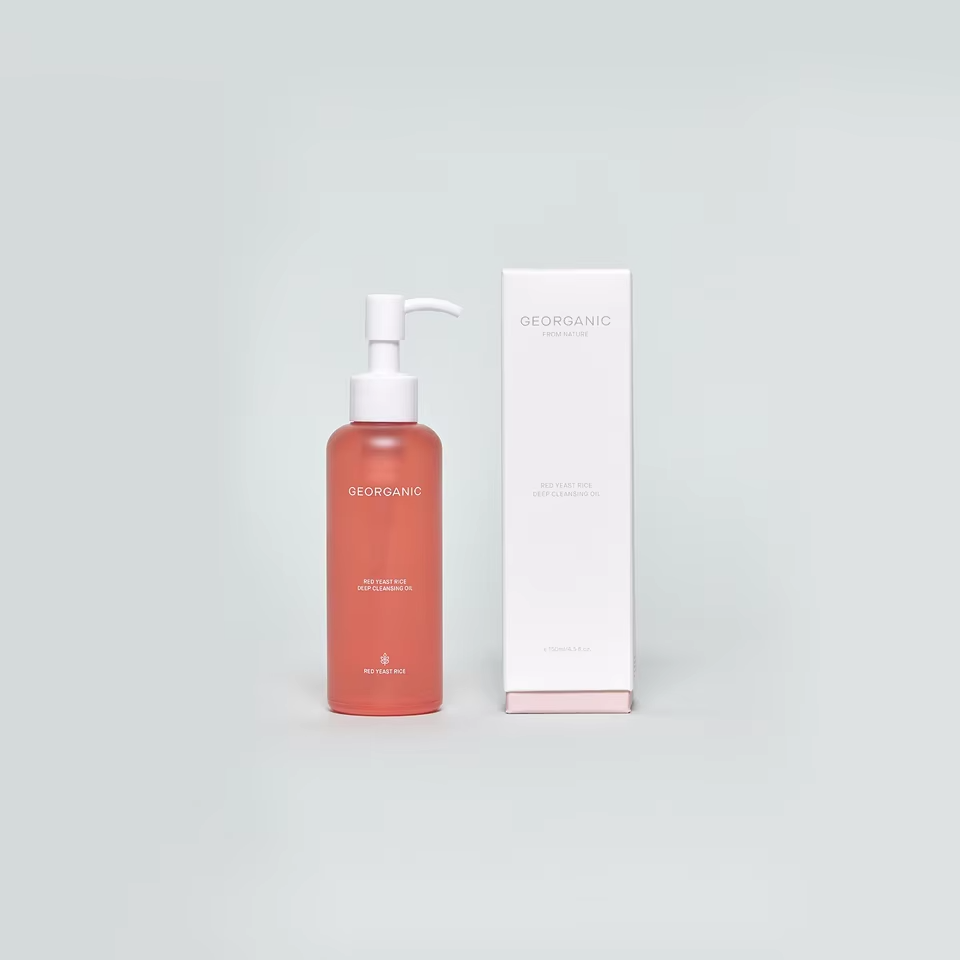 Korean Hypoallergenic Red Yeast Rice Deep Cleansing Oil for Gentle Makeup Removal Deep Clean Nourishing Facial Cleanser Oil