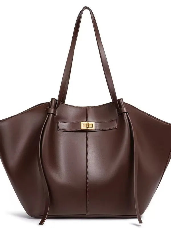 2025 Trendy Korean-style Oversized Tote Bag for Women - Chic Crossbody Work Bag, Simple & Casual Everyday Carry