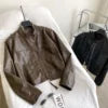 2025 Article Women's Leather Jacket Winter Heated Fashion Jackets