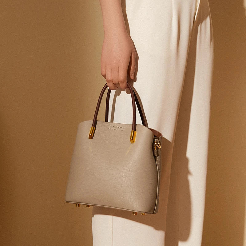 Fashion Large Designer Women'S Shoulder Bags Elegant Tote Bucket Bags