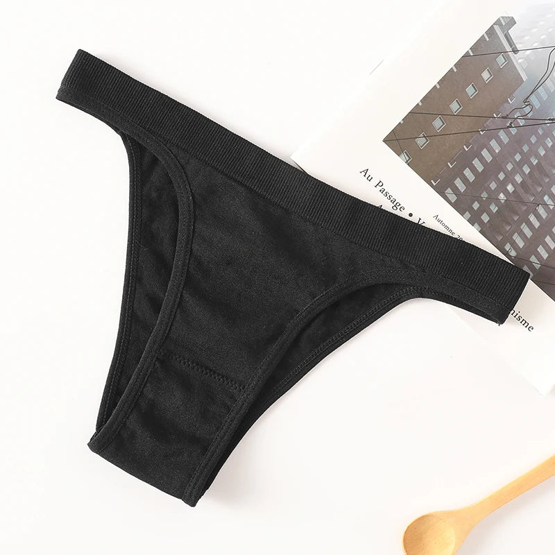 1PC/2PCS Women's Thongs Seamless Underwear Brazilian Panties Sexy G-String Female Bottoms Sexy Lingerie High Cut Leg Pantys M-L
