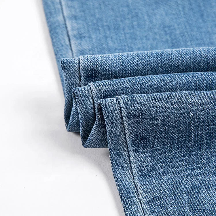 Women'S Pants High Waisted Elastic Tight Small Feet Pencil Jeans