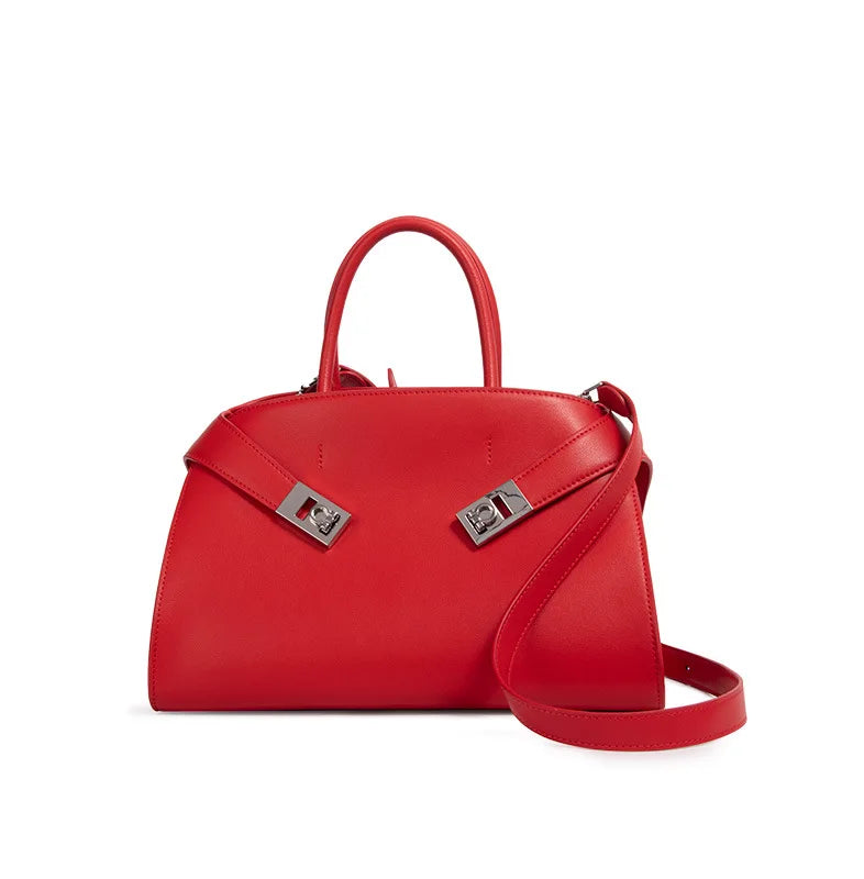 New Leather Handbag Solid Color High Quality Shoulder Bag Fashion Cross-body Bag for Women New Arrival