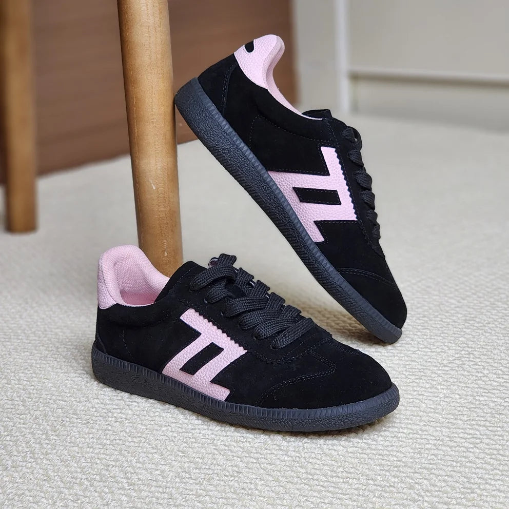 Branded Designer Flats Gym Fashion Sneakers for Women and Ladies Casual Walking Style Sports Laces Woman China-shoes
