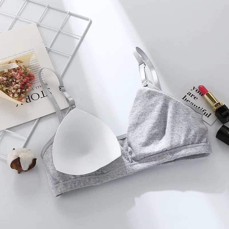 Seamless Bras For Women Push Up Bra Tops Non-Wire Brassiere Sexy Lingerie Comfort Bra V Neck Solid Color Underwear
