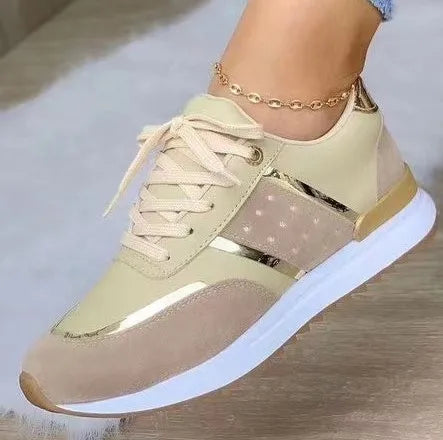 New Spring Design Running Shoes Fashion Woman Casual Platform Shoes