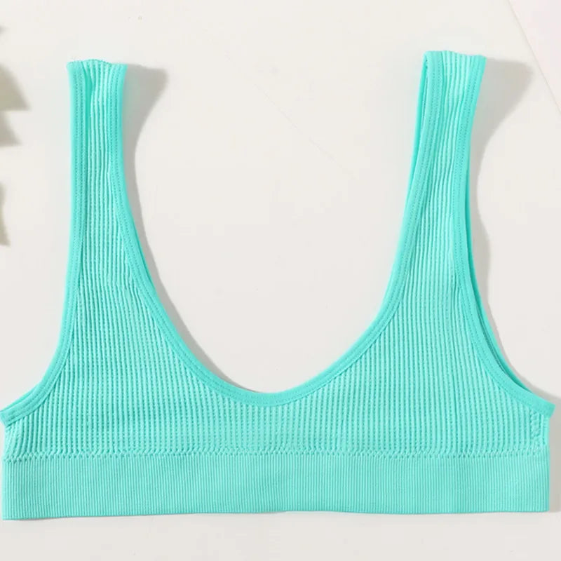 Women Push Up Bras Deep-U Shape Brassiere Small Cup Bralette Non-wire Seamless Underwear Female Comfy Sexy Lingerie Intimates