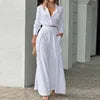 2025 European and American Women's Clothing New Style Temperament Commuting Trend Shirt Fashion Set Women's Two-piece Set