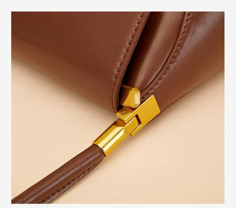 Niche Clutch Women's Bag Fashion Leather Handbag Brand Design Luxury Single Shoulder Cross-body Bag