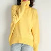 2025 Hot Selling Europe and the United Style New Solid Color Turtleneck Sweater Autumn and Winter Loose Sweater Top Women