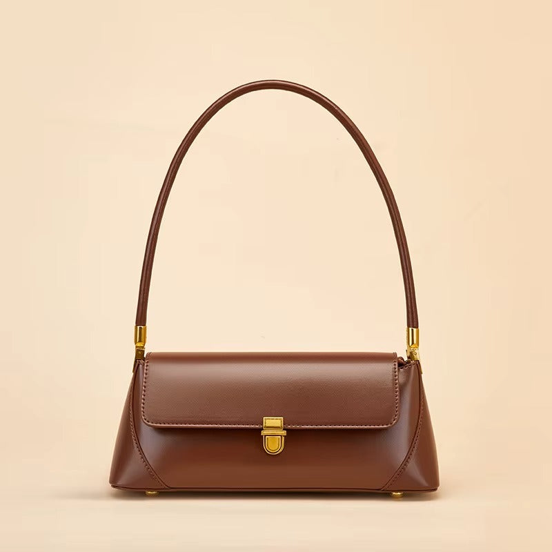 Niche Clutch Women's Bag Fashion Leather Handbag Brand Design Luxury Single Shoulder Cross-body Bag