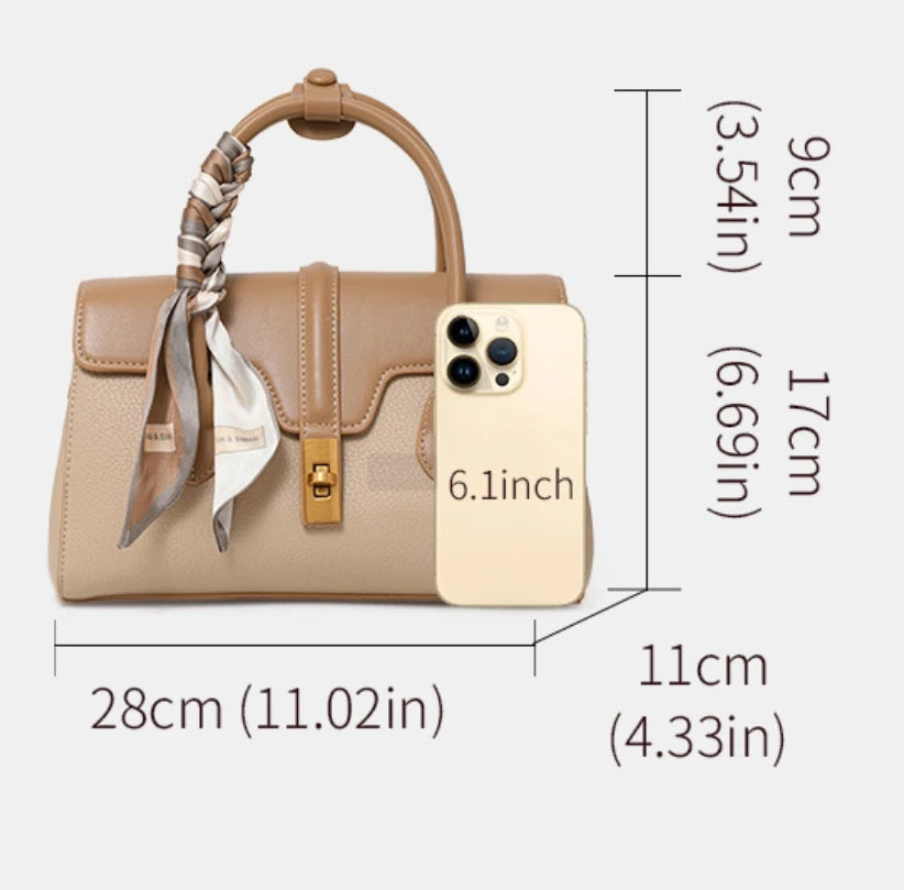 Oversized Luxury Cowhide Handbags for Women Designer Genuine Leather First Layer Zipper Closure with Polyester Lining