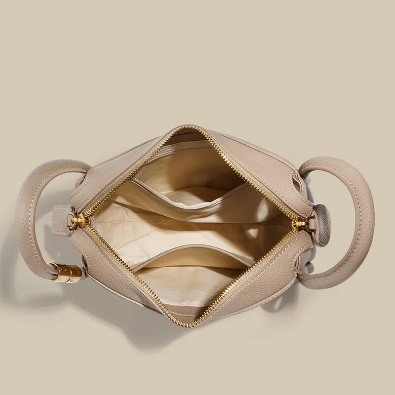 Women Fashion Handbags Hand Bag Large Capacity Real Bags Cowhide Leather Handbag New for Ladies