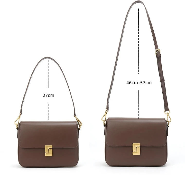 New Fashion Ladies Crossbody Purse Bag Fashion Women Handbags Genuine Leather Hand Bags Ladies Crossbody Handbags 2025