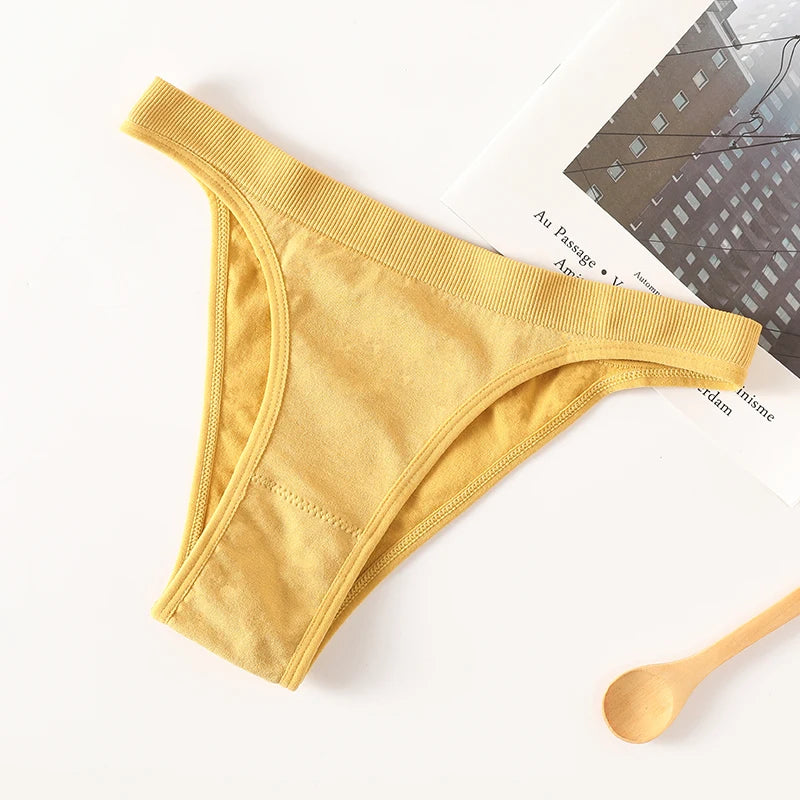 1PC/2PCS Women's Thongs Seamless Underwear Brazilian Panties Sexy G-String Female Bottoms Sexy Lingerie High Cut Leg Pantys M-L