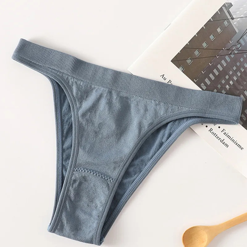 1PC/2PCS Women's Thongs Seamless Underwear Brazilian Panties Sexy G-String Female Bottoms Sexy Lingerie High Cut Leg Pantys M-L