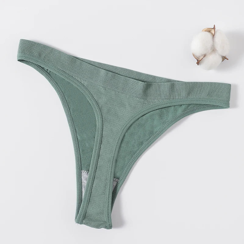 3Pcs/Set Seamless G-string Women Panties Sexy Thongs High Waist Underwear Female Underpants Sports Solid Bottom Sexy Lingerie