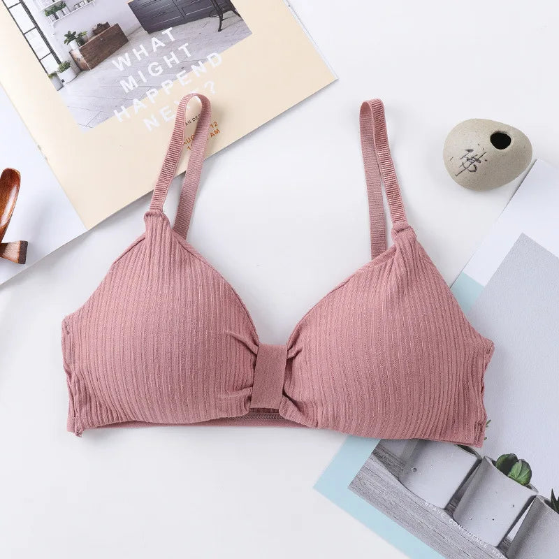 Wire Free Bras For Women Push Up Sexy Lingerie Comfort Bra Tops Female Brassiere Seamless Underwear Solid Intimates