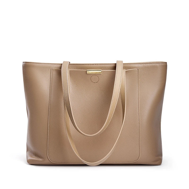 2026 Fashion Large Women Tote Bags Personalized Custom Logo Genuine Leather Shoulder Luxury Bag for Women Handbags