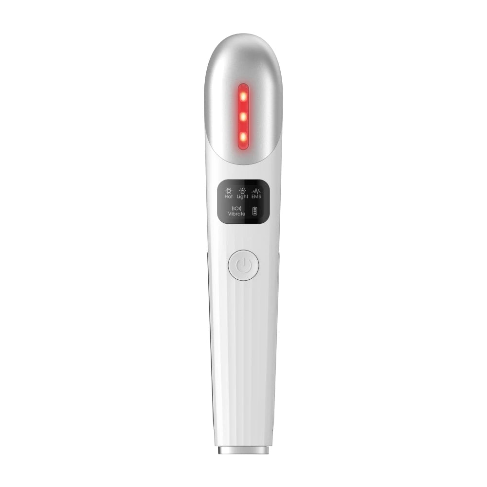 New Design Portable Electric Under Eye Red Light Therapy Massager Equipment Device Heat Compression Portable Usb