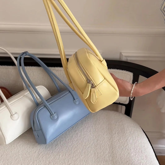 High-End Korean Version Cross-Border Women's Hand-Held Single-Shoulder Bag Unique New Style Small Square Evening Bag