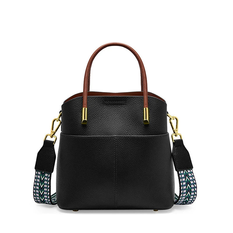 Fashion Large Designer Women'S Shoulder Bags Elegant Tote Bucket Bags