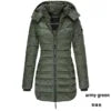 New Winter Women'S Cotton-Padded Jacket Women'S Mid-Length Slim Cotton Jacket Warm Down Jacket