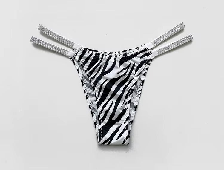 Ice Silk Thongs Women's Panties Luxury Bikini G-String Underwear Low Waist Briefs Female Underpant Pantys Sexy Lingerie