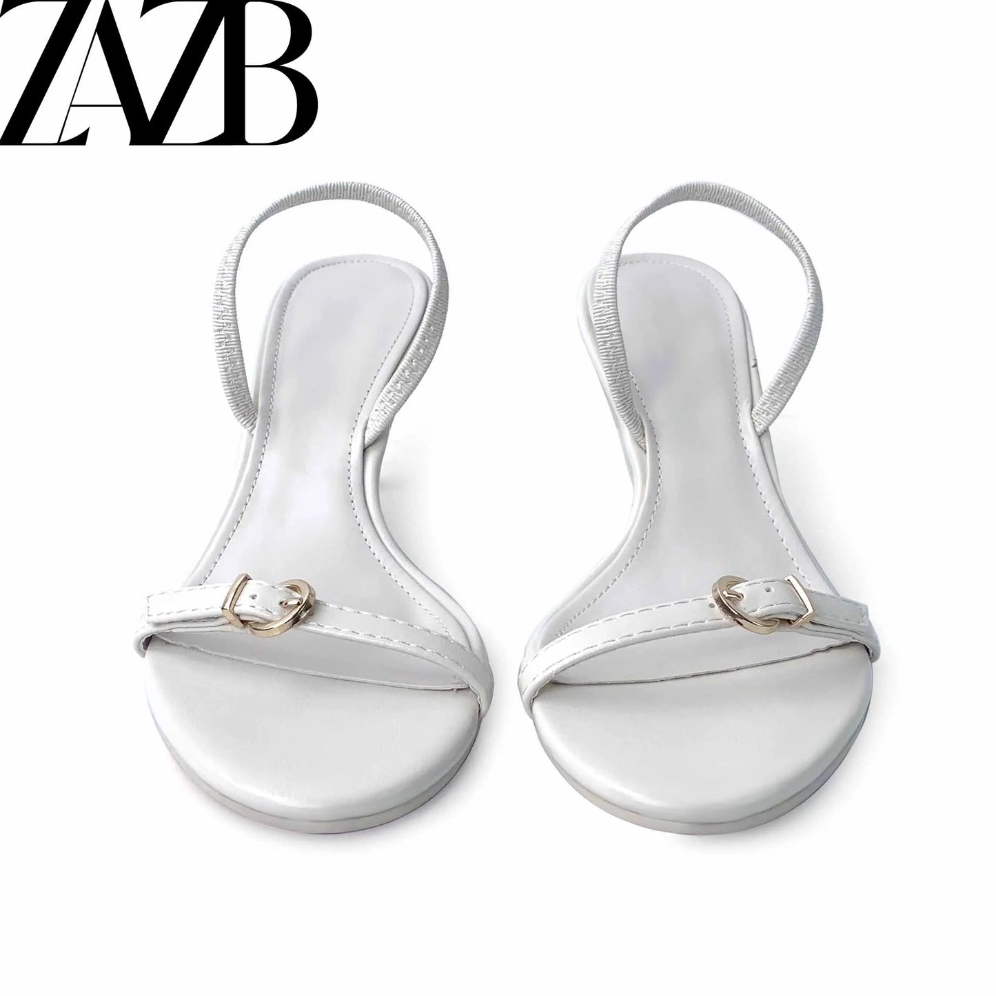 Custom Golden Chain High Heels for Women Ladies Shoes and Sandals Chaussures Pour Femmes slippers Wedding for Bride