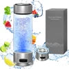 Hydrogen Water Bottle and Kettle Pitcher 1600PPB Glass Hydrogen Water Bottle New 2025 Usb 400ML Hydrogen Water Generators