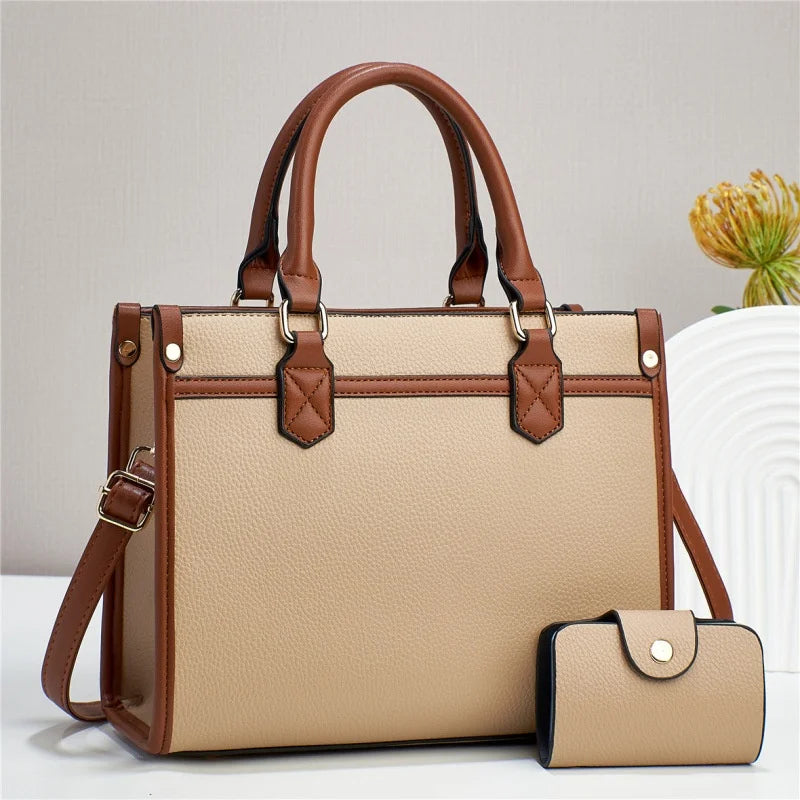 High-quality PU Leather Bag, Classic Large Capacity Fashionable Shoulder Bag, Luxury Handbag for Women