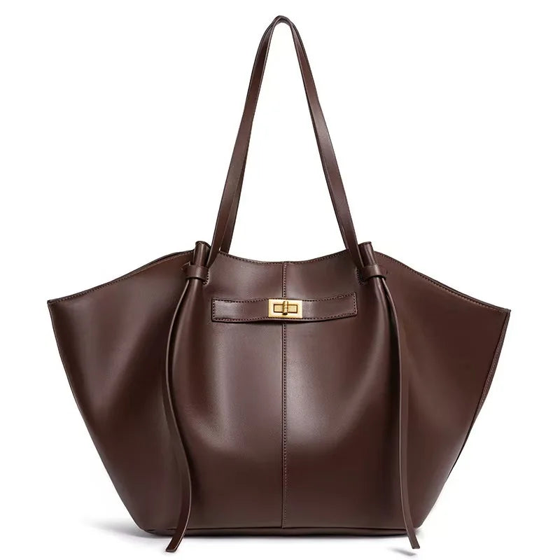 2025 Trendy Korean-style Oversized Tote Bag for Women - Chic Crossbody Work Bag, Simple & Casual Everyday Carry