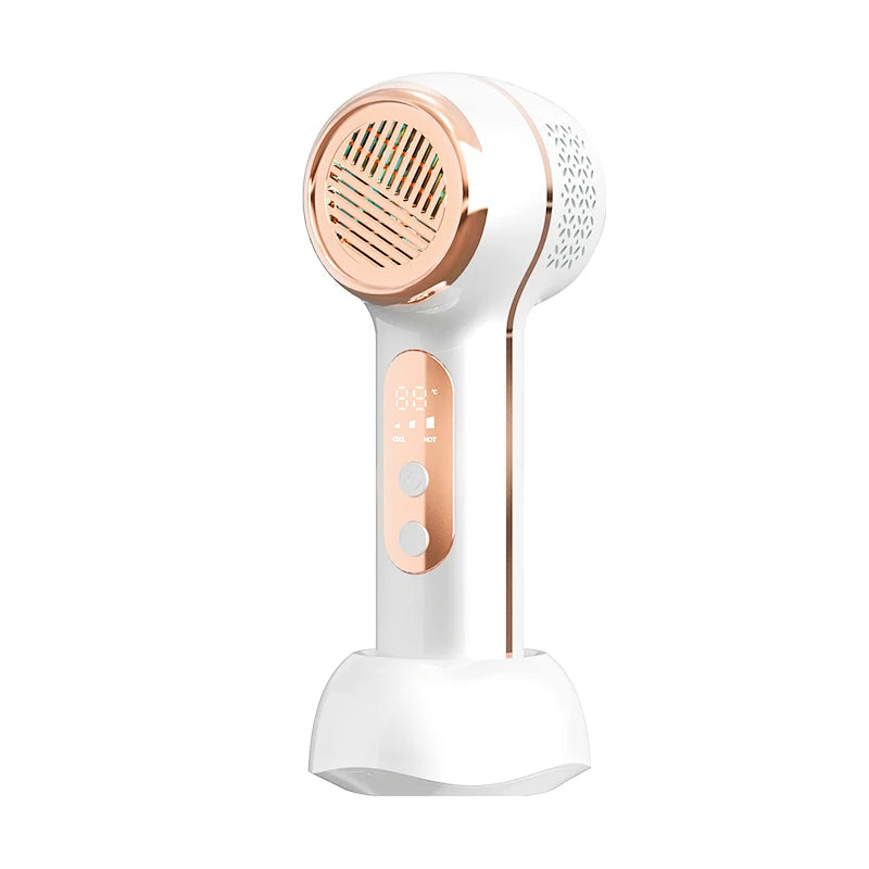 Electric Facial Massager Color Light Hot Cold Face Massager Tender Skin Lift Whitening Beauty Instrument Face