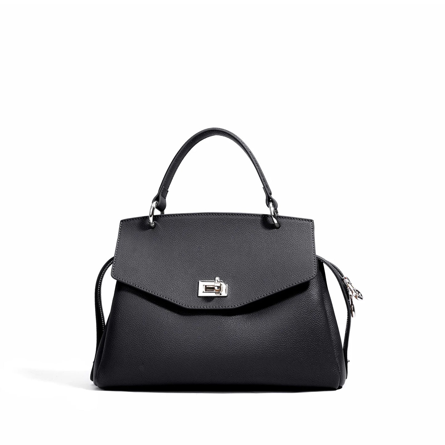 French Niche 2025 Cowhide Casual Genuine Leather Single Shoulder Luxury Messenger Handbags Sling Bags for Women Crossbody Summer