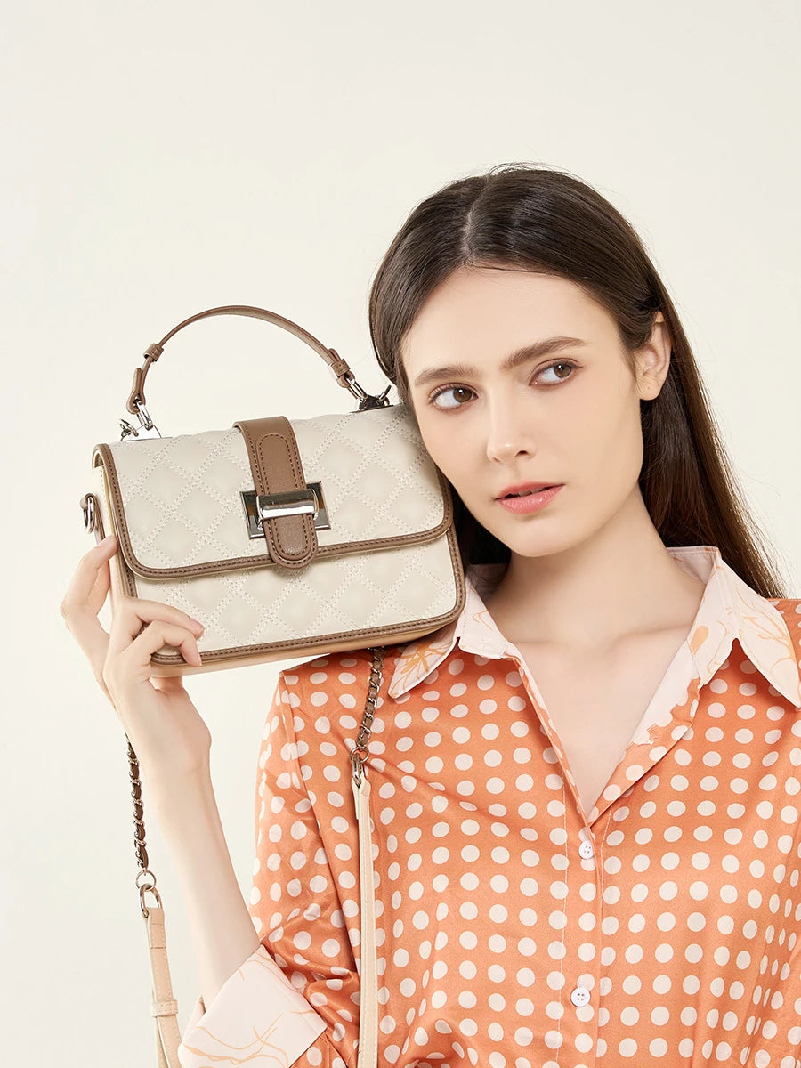 2026 Custom Bag Ladies Shoulder Real Leather Crossbody Purses Bags Handbags for Women Luxury
