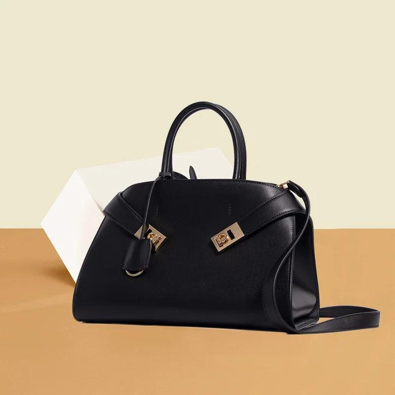 New Leather Handbag Solid Color High Quality Shoulder Bag Fashion Cross-body Bag for Women New Arrival