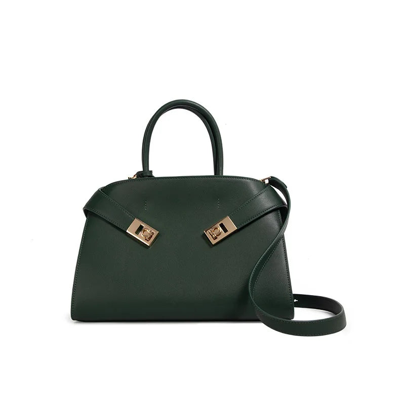 New Leather Handbag Solid Color High Quality Shoulder Bag Fashion Cross-body Bag for Women New Arrival