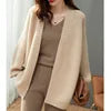 Fall Winter Cotton Sweater Cardigan Women's New Fashion Knitted Cardigan Coat Tops Woman Loose Casual Sweater