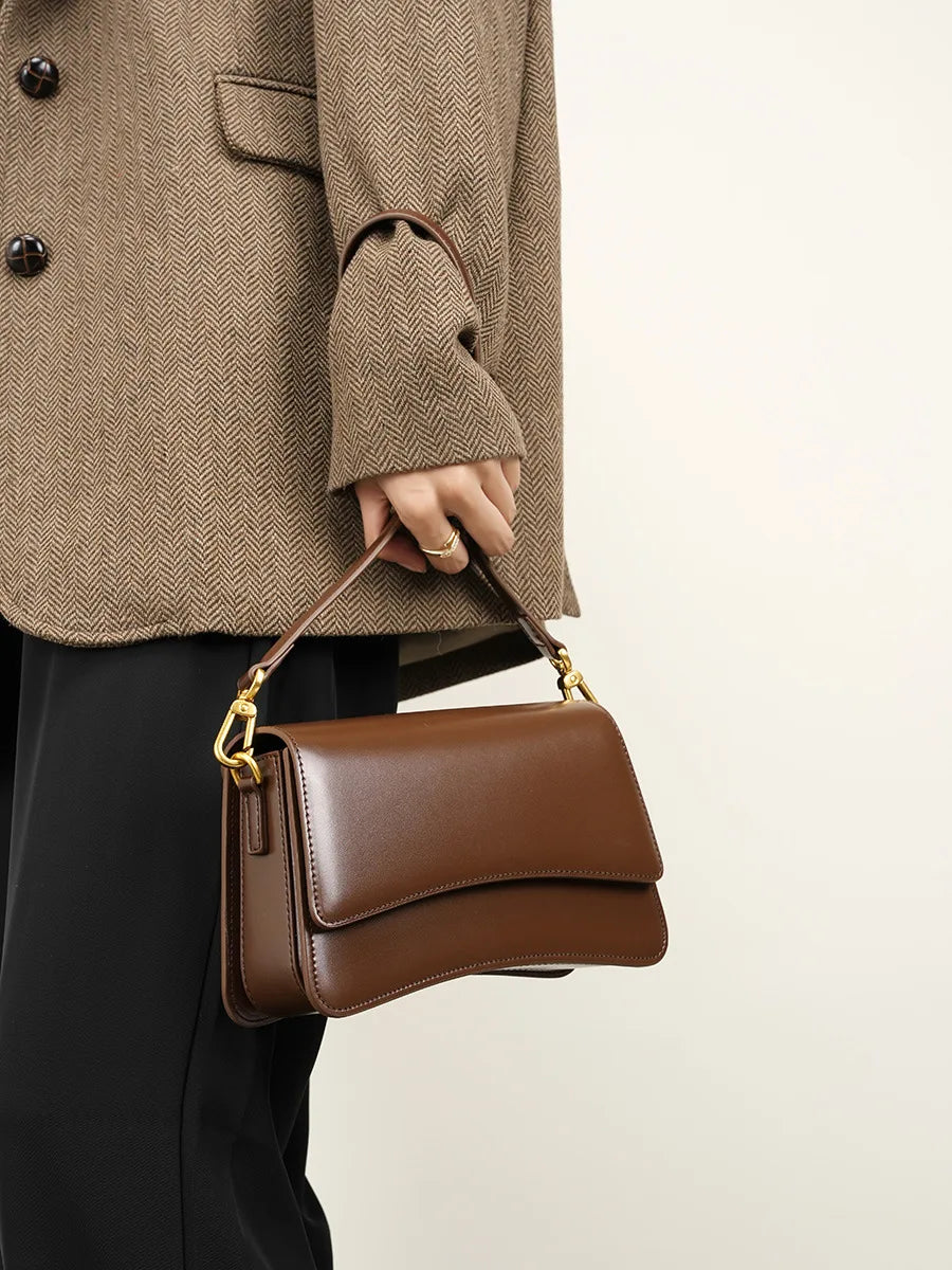 2025 Luxury Design , Mini Leather Flap Crossbody Sling Bags for Women, Lady , Girls