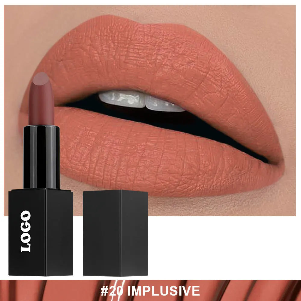 Cosmetic Private Label Fashionable Lady Makeup Creamy Matte Lipstick