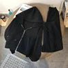 New Hooded Sweatshirt with Thick Velvet and Loose, Casual, Fashionable and Versatile Two Piece Jacket