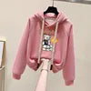 2025 Oversized Hoodie Women Winter Thickened High Quality Hoodies Women Loose Pullover Embroidery Woman Hoodies