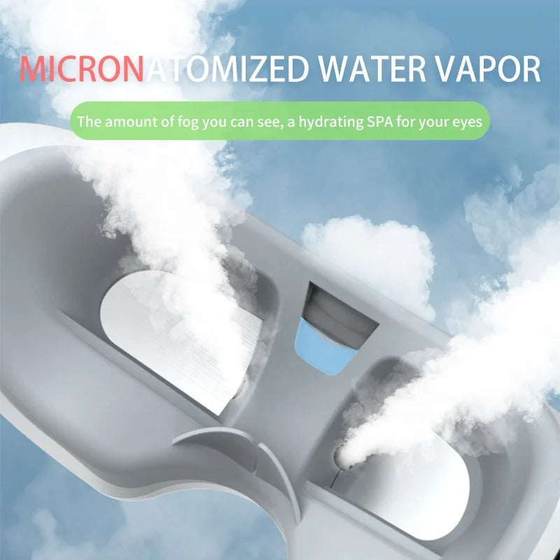 Christmas Gifts Wholesale Hot Selling 2-gear Steam Eye Spray Beauty Machine Relax Eye Fatigue Moisturizing Household Equipment
