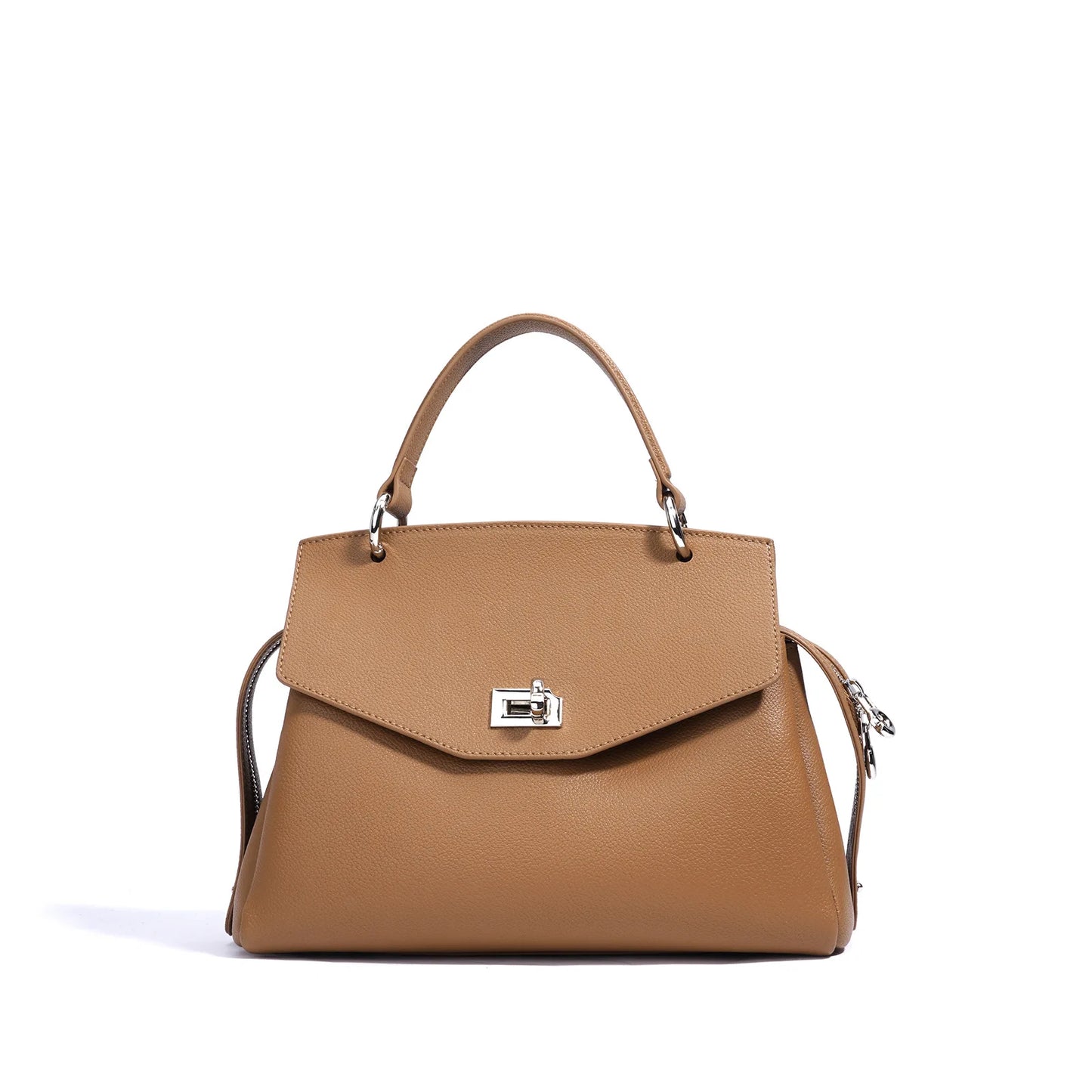 French Niche 2025 Cowhide Casual Genuine Leather Single Shoulder Luxury Messenger Handbags Sling Bags for Women Crossbody Summer