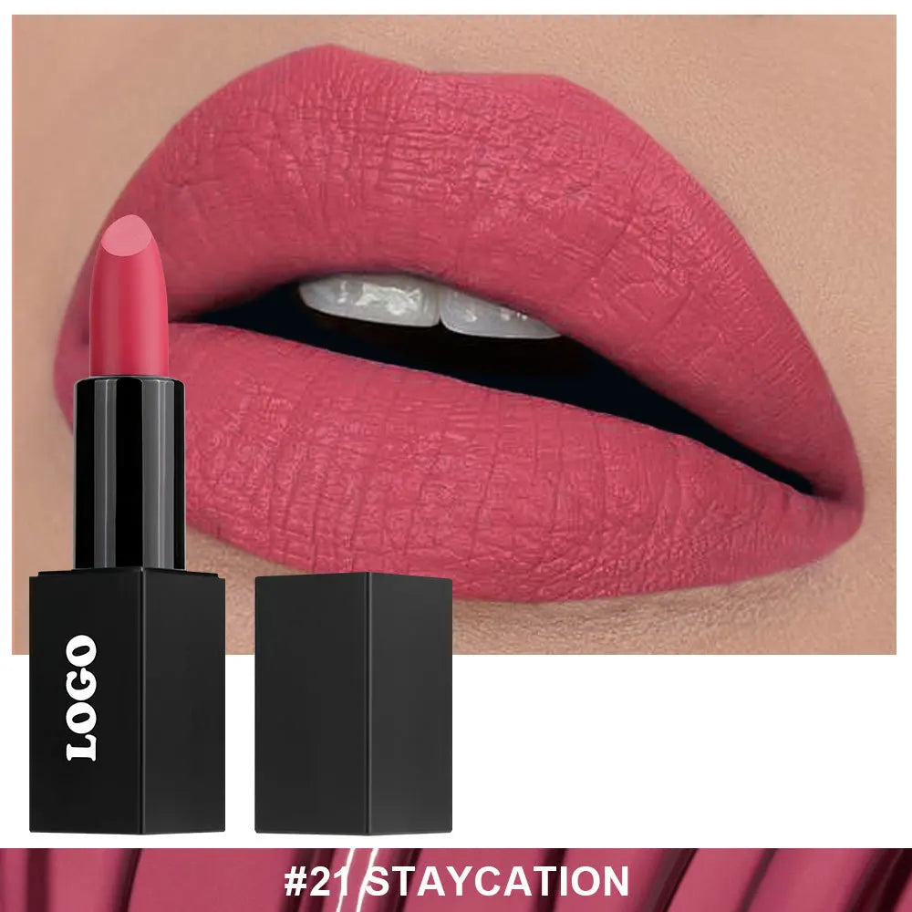Cosmetic Private Label Fashionable Lady Makeup Creamy Matte Lipstick
