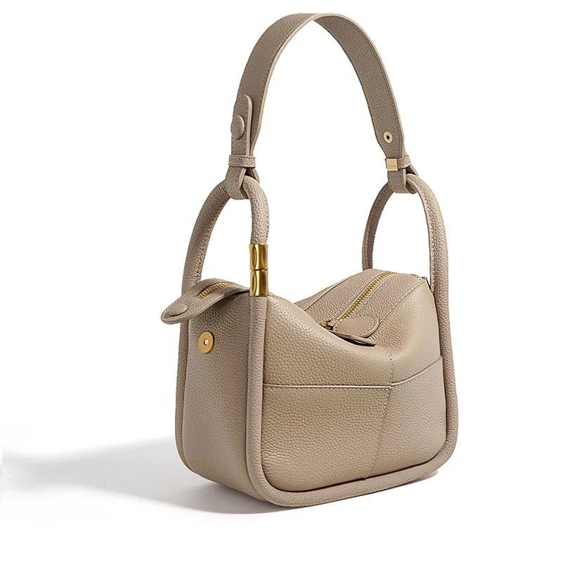 Women Fashion Handbags Hand Bag Large Capacity Real Bags Cowhide Leather Handbag New for Ladies