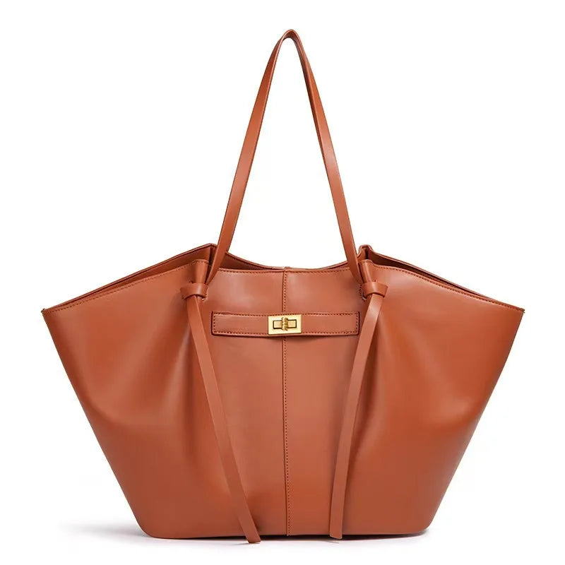2025 Trendy Korean-style Oversized Tote Bag for Women - Chic Crossbody Work Bag, Simple & Casual Everyday Carry