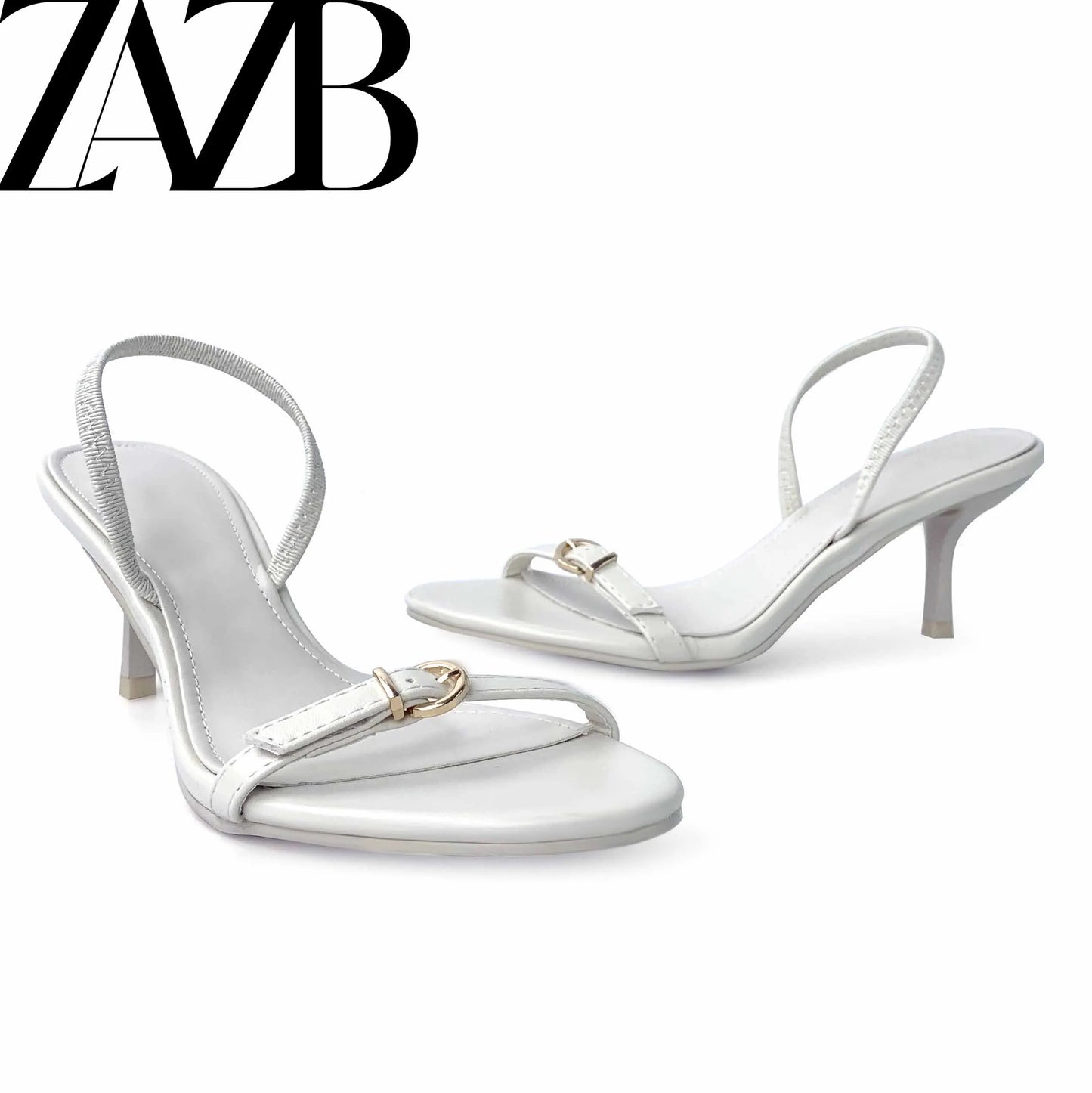 Custom Golden Chain High Heels for Women Ladies Shoes and Sandals Chaussures Pour Femmes slippers Wedding for Bride