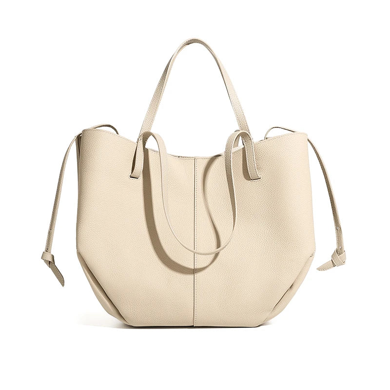 Customizable Designer High Quality Real Leather Large Capacity Shoulder Tote Bags for Ladies Women Handbags Luxury